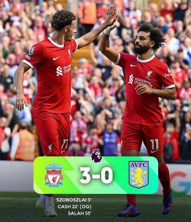 关于利物浦连续三连胜，稳固榜首位置的信息