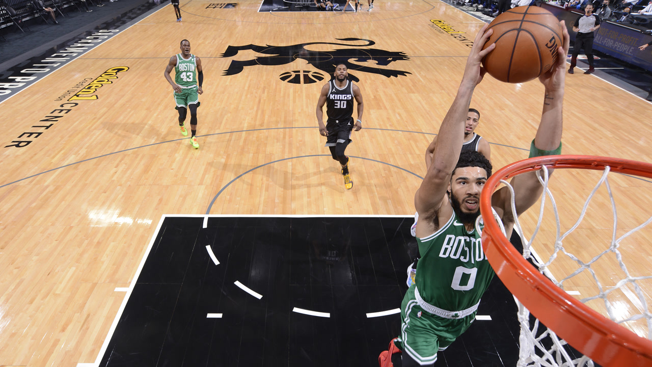 国王横扫凯尔特人，波特关键制胜