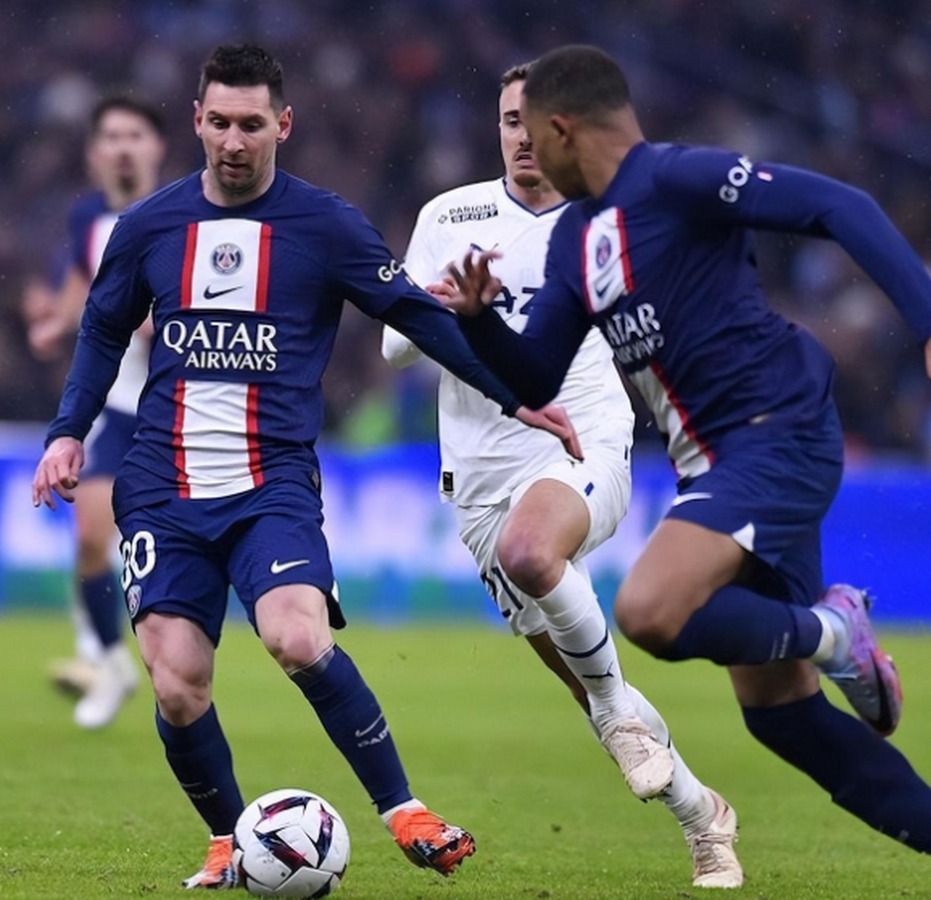 巴黎力克法国，梅西爆发神勇